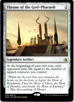 Throne of the God-Pharaoh R Amonkhet 237 NM - Image 1