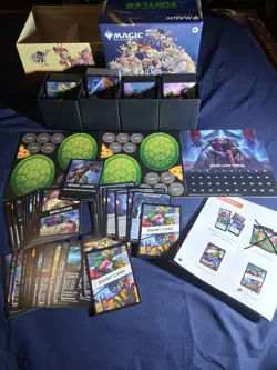 MTG. TMNT TEAM-UP OPEN BOX **ONLY MISSING THE 4 BOOSTER PACKS.** - Image 3