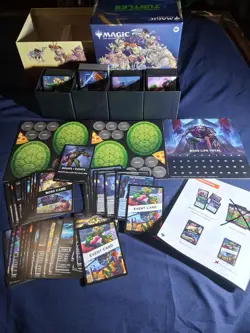 MTG. TMNT TEAM-UP OPEN BOX **ONLY MISSING THE 4 BOOSTER PACKS.** - Image 4