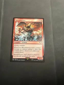 MTG NM Bloodthirster Universes Beyond: Warhammer 40000 Regular - Image 1