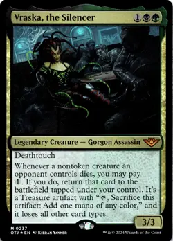 Vraska, the Silencer - Foil - Outlaws of Thunder Junction - 237 NM - Image 2