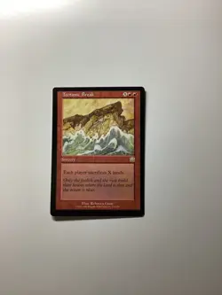 Tectonic Break 1999 Mercadian Masques Regular MTG - Image 1