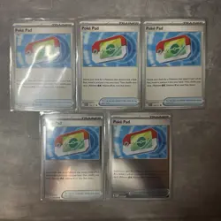 Lot of 5 Poke Pad 198/217 Ascended Heroes - Pokepad Pokemon TCG - Image 1