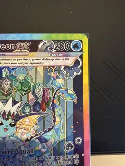 Pokemon SV Prismatic Evolutions Vaporeon ex 149/131 Special Illustration Rare NM - Image 2