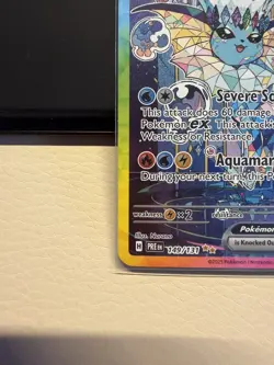 Pokemon SV Prismatic Evolutions Vaporeon ex 149/131 Special Illustration Rare NM - Image 5