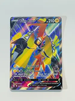 Tapu Koko V 147/163 Full Art Pokemon SWSH05: Battle Styles English Near Mint - Image 3