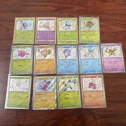Pokemon TCG Lot of 13 Baby Shiny Holo Cards NM - Image 1