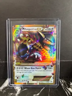 M Kangaskhan EX 109/106 Secret Rare Holo XY Flashfire Pokemon Card - Image 1