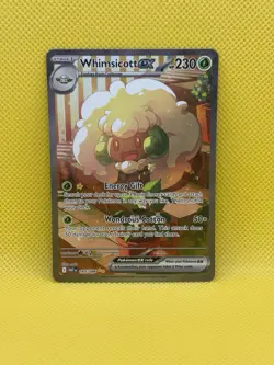 Pokemon Whimsicott ex 165/086 Sv: White Flare Special Illustration Rare Holo EX - Image 1