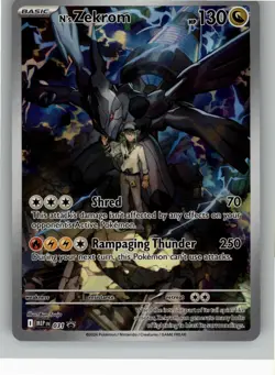 N'S ZEKROM 031 HOLO P MEGA EVOLUTION PROMO POKEMON NM - Image 1