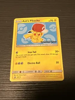 Pokemon TCG Ash's Pikachu SM113 Sun and Moon Black Star Promo LP + more! - Image 2