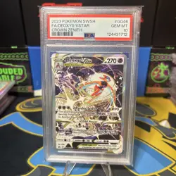 Pokemon TCG Deoxys V Star GG46/GG70 Crown Zenith PSA 10 - Image 1
