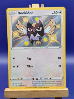 Rookidee SV101/SV122 Rare Shiny Shining Fates Shiny Vault Pokemon - Image 2