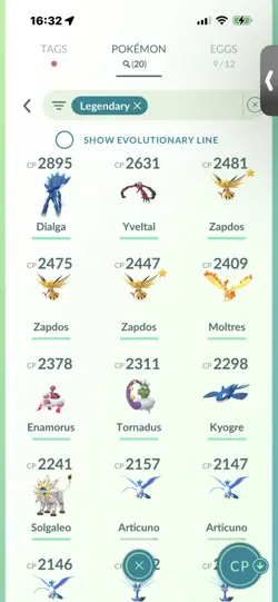 Pokemon Go (Stage 44) Shiny Shadow Legendary Lugia ( 20 Legendarys) - Image 4