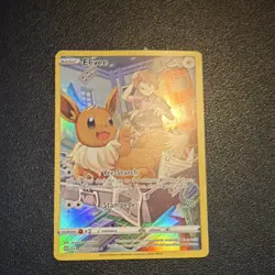 Pokemon Eevee Full Art TG11/TG30 Swsh09 Brilliant Stars Holo Card - Image 1