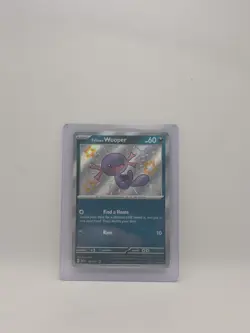 Pokemon TCG Paldean Wooper 180/091 Sv: Paldean Fates Baby Shiny Holo NM Rare - Image 3