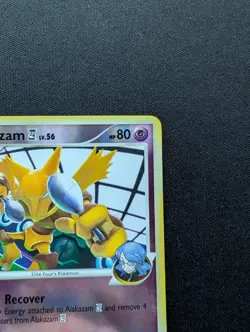 M/NM Pokemon Alakazam Reverse Holo Card 38/111 Rising Rivals - Image 3