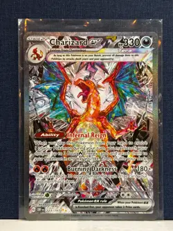 2023 Pokemon TCG Obsidian Flames CHARIZARD SPECIAL ILLUSTRATION 223/197 RARE - Image 1
