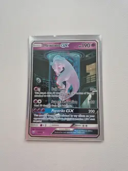 Mewtwo GX 78/73 Pokemon Shining Legends Shiny Holo Rare MP - Image 2