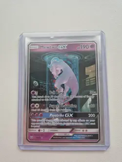 Mewtwo GX 78/73 Pokemon Shining Legends Shiny Holo Rare MP - Image 3