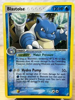 Deck Exclusives - Blastoise 14/100 (EX Crystal Guardians) Holo Rare Pokemon MP - Image 1