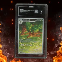 Pokemon White Flare SAWSBUCK 092/086 Illustration Rare TAG 9 - Image 1