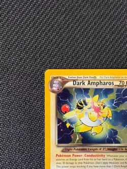 Pokemon Dark Ampharos Neo Destiny 1/105 Holo - NEAR MINT Vintage - Image 3