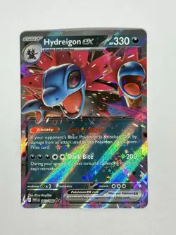 Pokemon TCG Hydreigon EX Full Art Ultra Rare Holo 067/086 Near Mint - Image 1