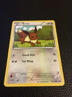 Eevee 84/108 Common Dark Explorers Pokemon NM- - Image 3