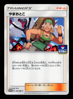 NM - Pokemon Japanese 2017 Gym Pack Hiker 107/SM-P Promo - Image 1