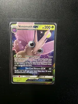 Venomoth GX 12/214 SM - Pokemon TCG Unbroken Bonds - Image 1