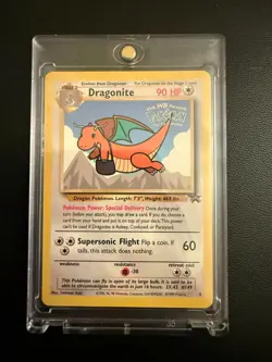 POKEMON WOTC BLACK STAR PROMO 5/53 Dragonite (The First Movie) NEAR MINT-MINT - Image 1