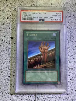 Yugioh Fissure Lob-057 PSA 10 - Image 1