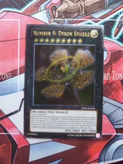Yugioh Number 9: Dyson Sphere ABYR-EN044 Ultimate Rare NM - Image 1