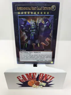 YuGiOh Superdimensional Robot Galaxy Destroyer REDU-EN044 1st Ultimate Rare NM - Image 1