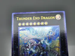 YuGiOh Thunder End Dragon PHSW-EN044 1st Edition Ultimate Rare LP - Image 4