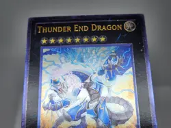 YuGiOh Thunder End Dragon PHSW-EN044 1st Edition Ultimate Rare LP - Image 5
