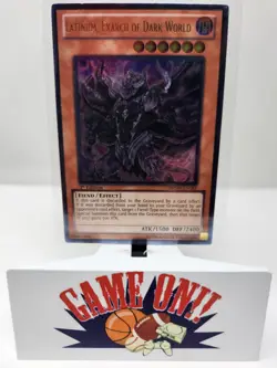 YuGiOh Latinum, Exarch of Dark World PHSW-EN085 1st Edition Ultimate Rare VLP - Image 1