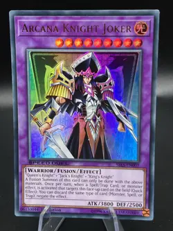 Yugioh Arcana Knight Joker SBLS-EN007 SPEED DUEL Ultra Rare 1st - Image 1