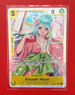 One Piece TCG Kouzuki Hiyori SR Wings of the Captain OP06-106 - Image 1