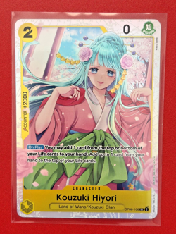 One Piece TCG Kouzuki Hiyori SR Wings of the Captain OP06-106 - Image 2