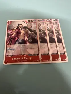 Smoker and Tashigi R EB04-003 EGGHEAD CRISIS ONE PIECE Card Game ENGLISH - Image 1