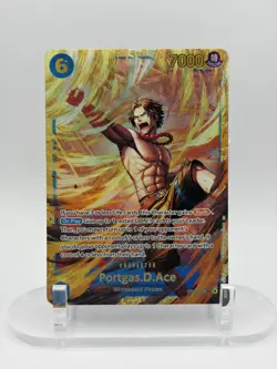 One Piece Portgas D. Ace OP13-119 SEC Carrying on His Will NM ENGLISH - Image 1