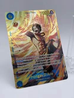 One Piece Portgas D. Ace OP13-119 SEC Carrying on His Will NM ENGLISH - Image 2