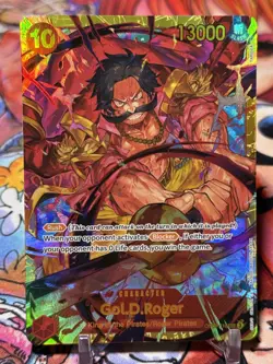 GOL D. ROGER - One Piece TCG OP09-118 - SEC Secret Rare - Emperors - Image 1