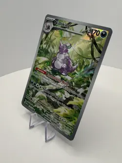 Pokemon TCG Nidoking Scarlet & Violet 151 Illustration Rare Card 174/165 - Image 3
