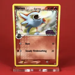 2006 | Pokemon TCG (HORSEA 66/110 LP+ | REVERSE HOLO) Card CCG EX Holon Phantoms - Image 1