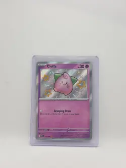 Cleffa 150/091 Paldean Fates Shiny Holo Rare Card Near Mint Condition - Image 4