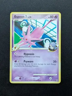 M/NM Pokemon Espeon Regular Card 18/111 Rising Rivals - Image 1