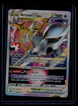 Pokemon TCG Prize Pack Series Cards #123/172 Arceus VSTAR - Image 1